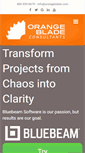 Mobile Screenshot of orangeblade.com